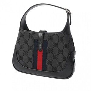 Gucci Hacker Jackie Calfskin Black The Bag Shoulder Project